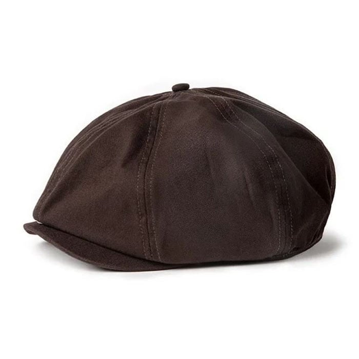 SHELBY - Workwear WAXED COTTON Newsboy Cap