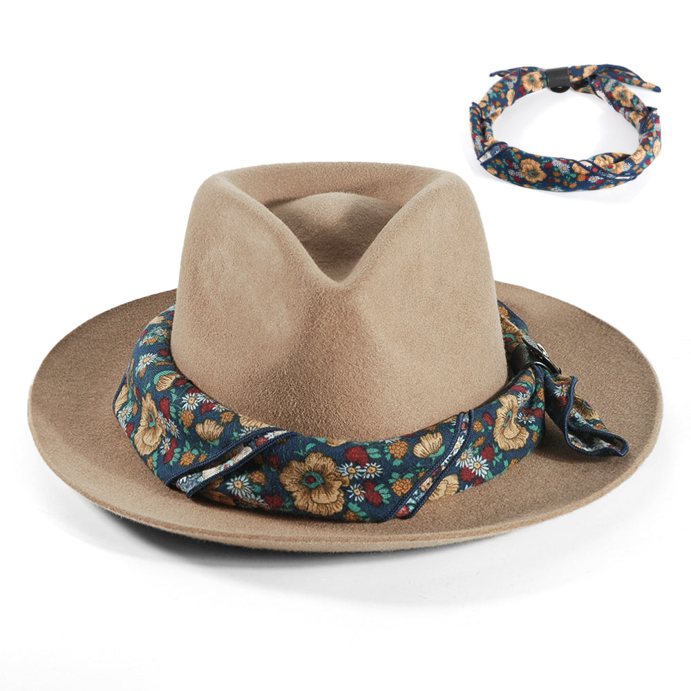 Fedora Felt(Includes All The Accessories)