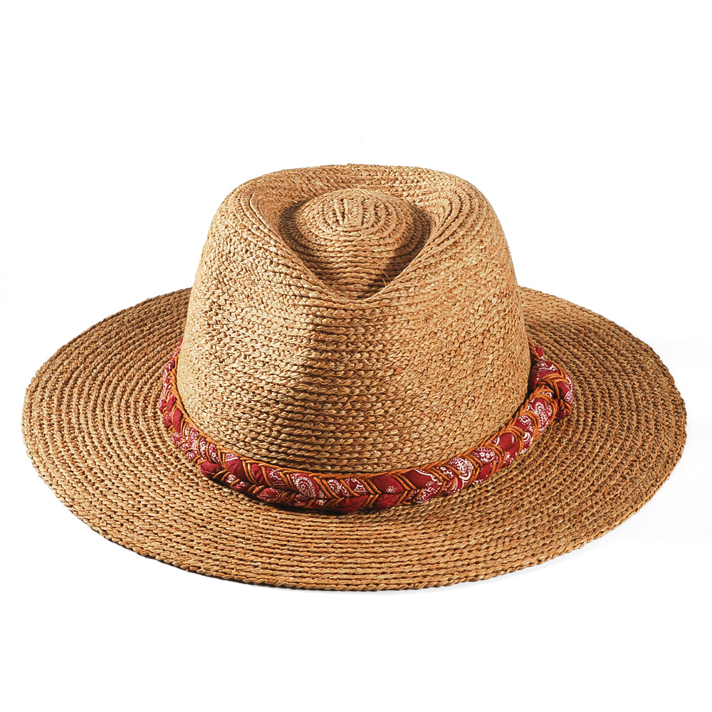 Straw Fedora Hat