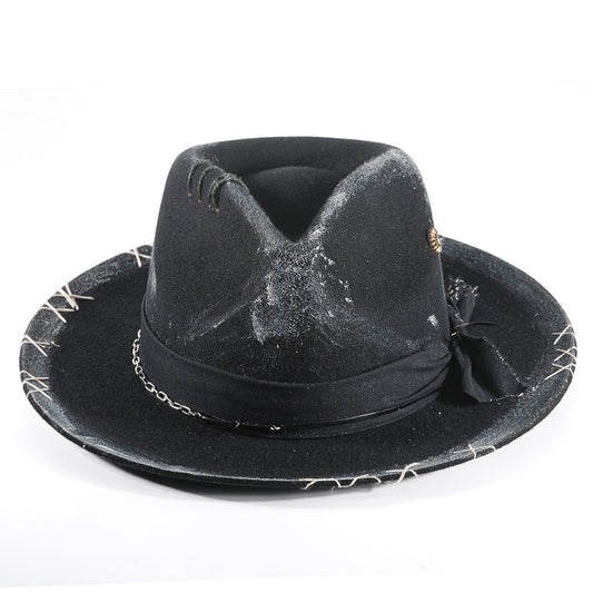 Vintage Fedora Felt(Includes All The Accessories)