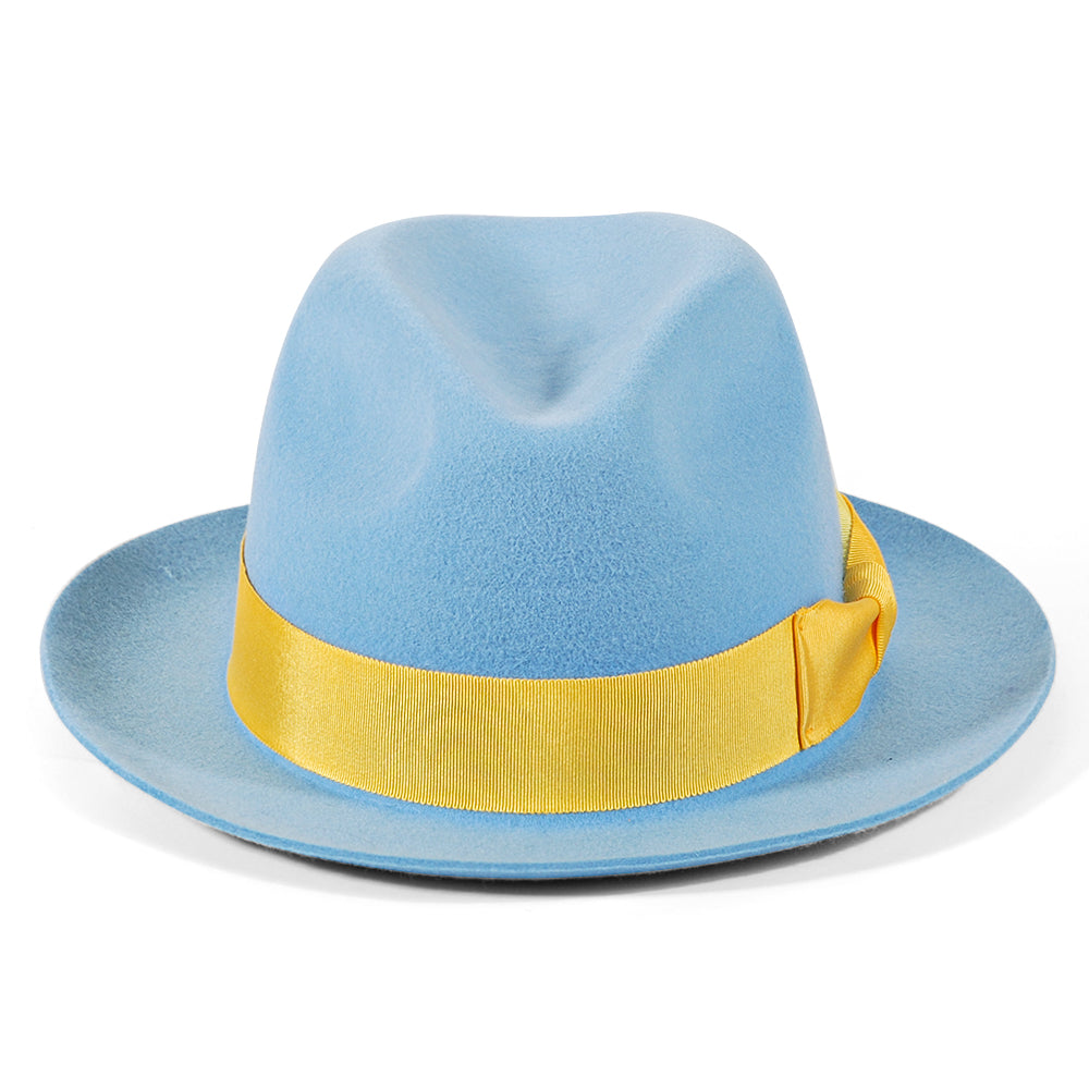 Fedora Felt Hat-Blue