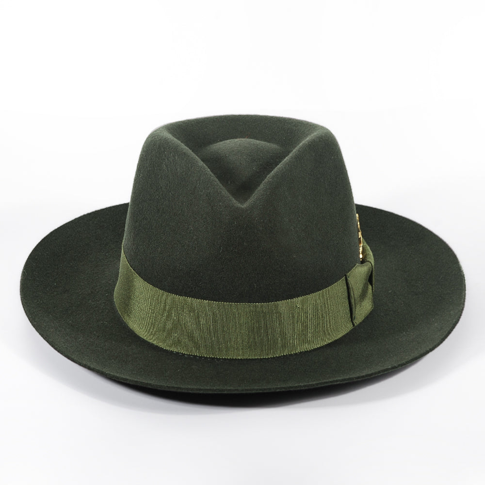 Fedora Felt-Green(Includes All The Accessories)