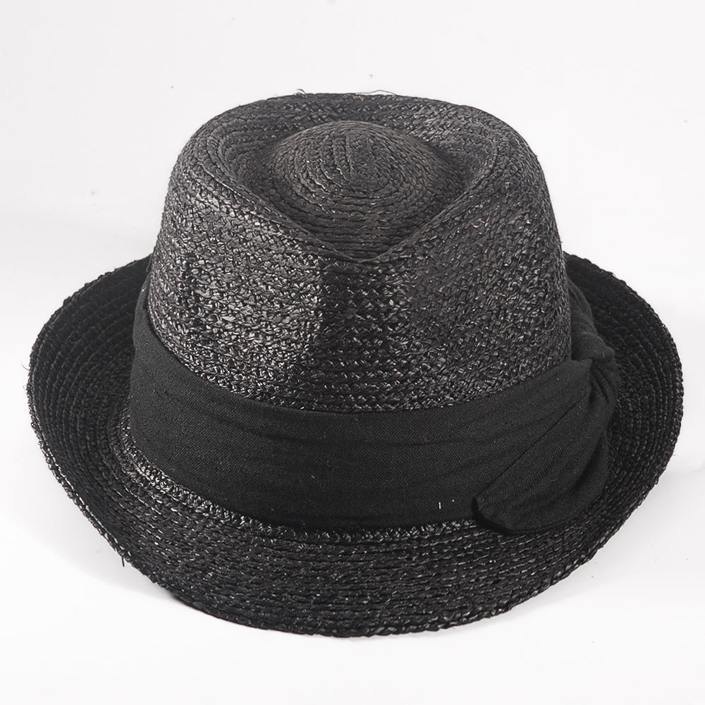 Straw Hat-Black