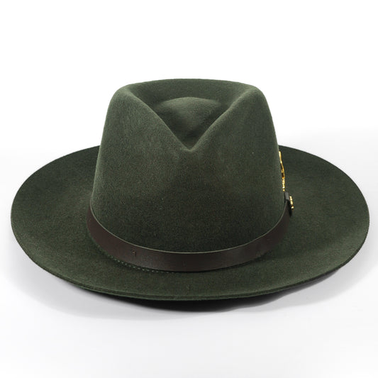 Fedora Felt Hat-Green