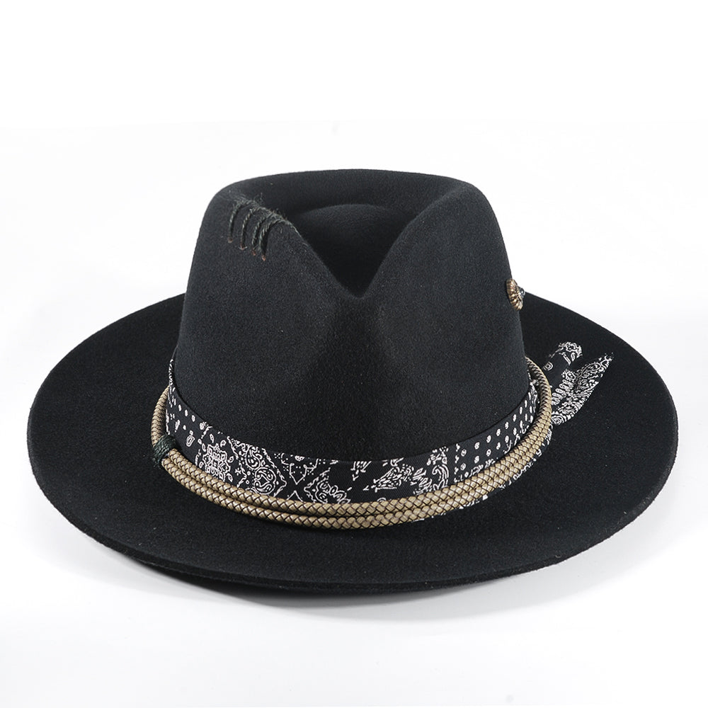 Vintage Fedora Felt(Includes All The Accessories)