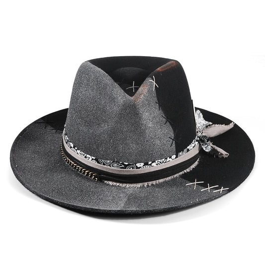 Cool Vintage Fedora Felt(Includes All The Accessories)