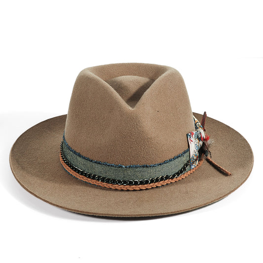 Fedora Hat(Includes All The Accessories)