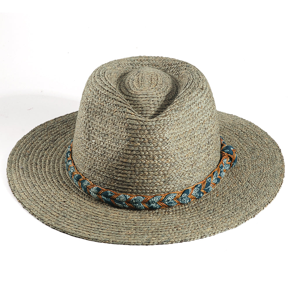 Straw Fedora Hat