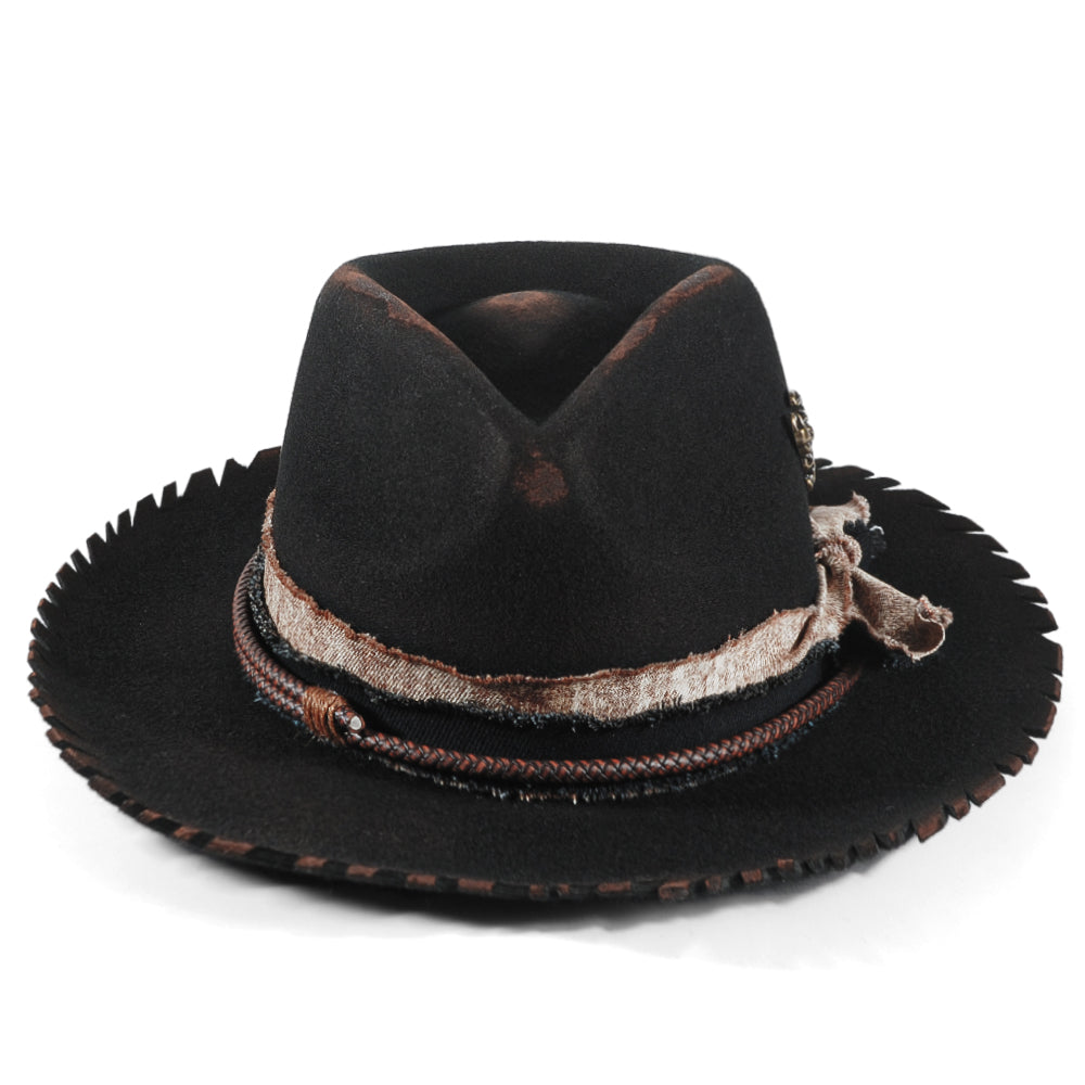 Vintage Fedora Felt(Includes All The Accessories)