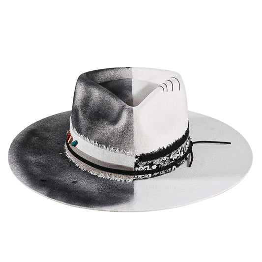 Cool Vintage Fedora Felt(Includes All The Accessories)