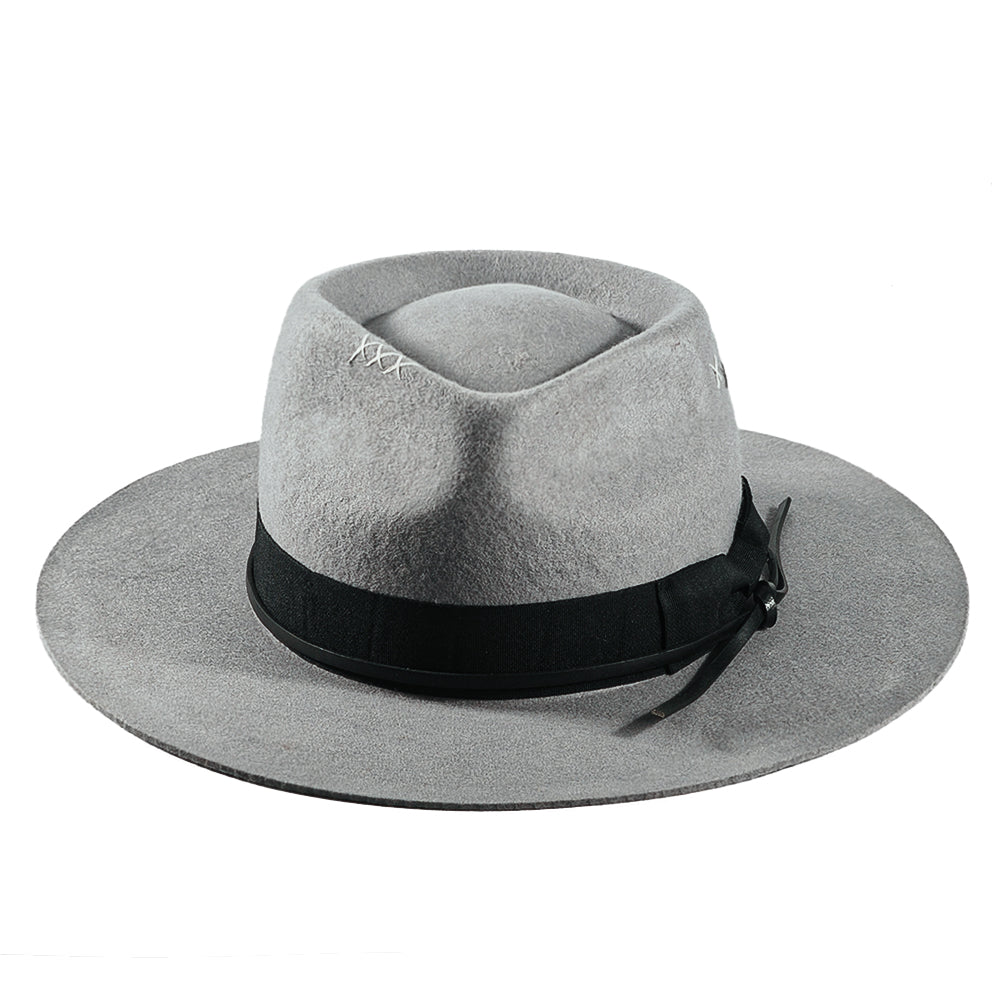 Fedora Felt Hat-Gray