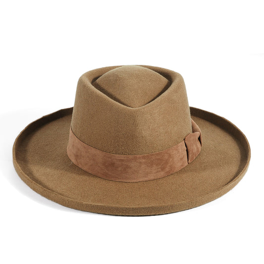 Fedora Felt-Khaki