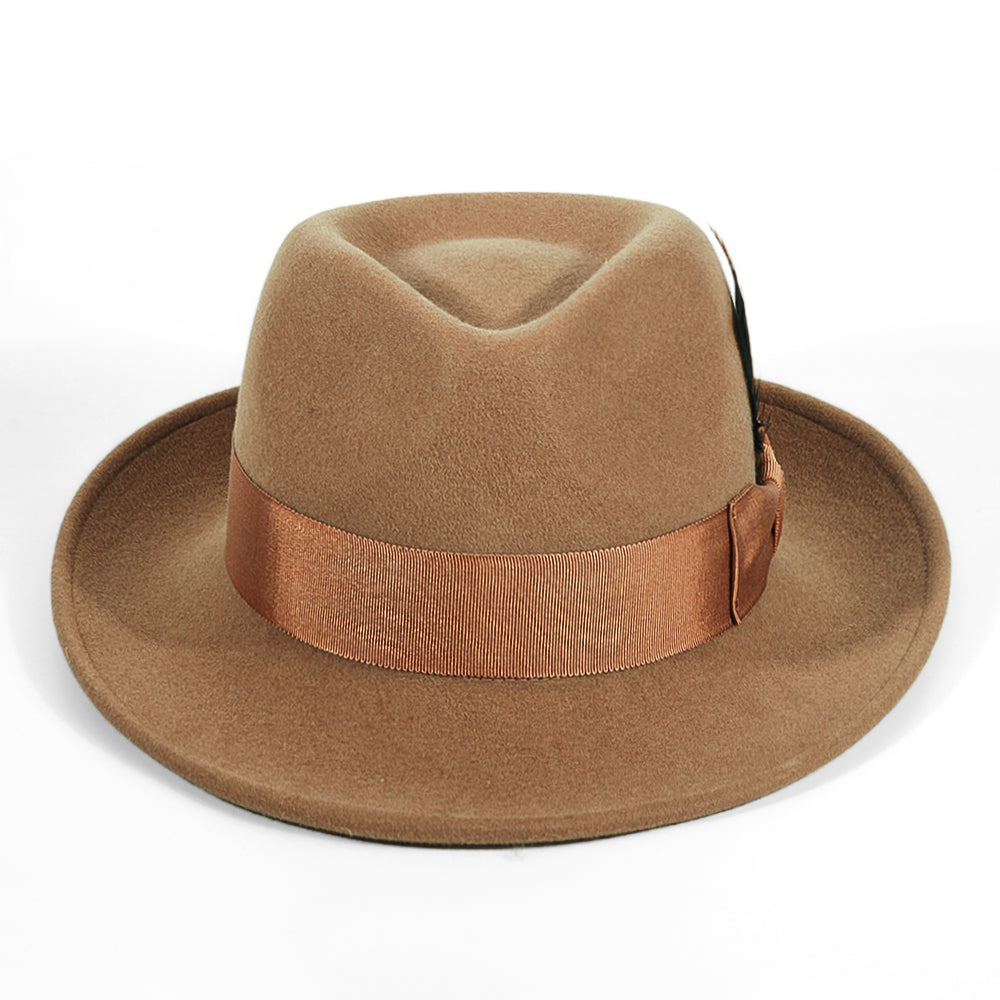 Fedora Felt-Khaki