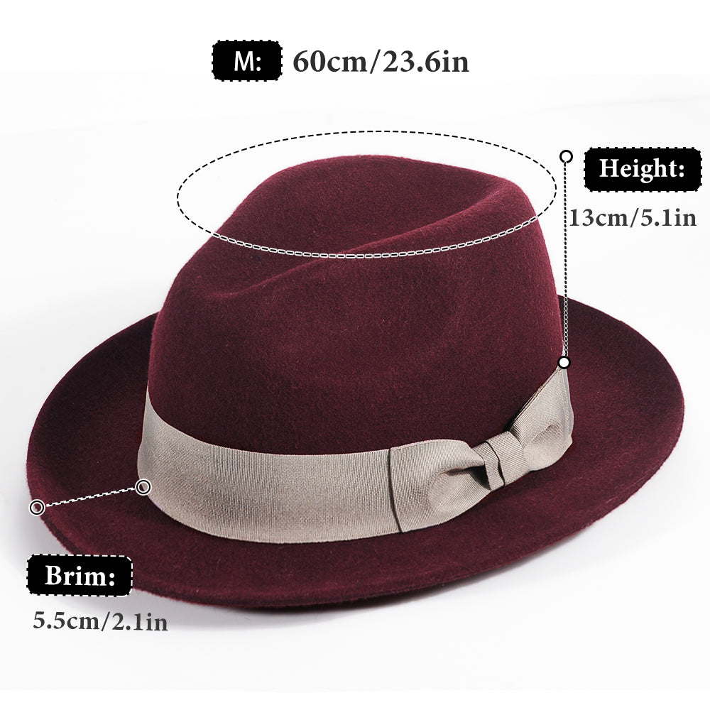 Fedora Felt-Rose