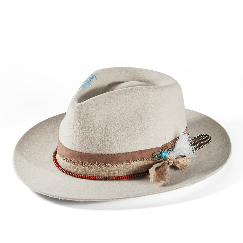 Fedora Felt(Includes All The Accessories)