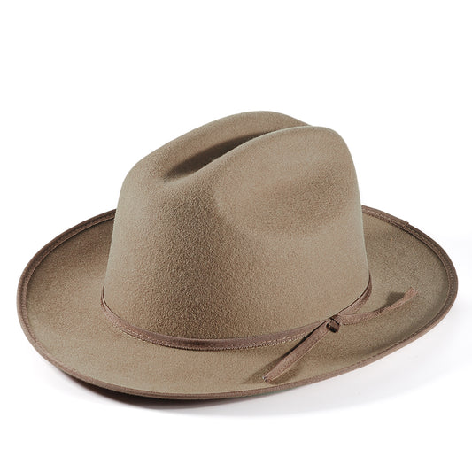 Open Road Felt Hat-Brown