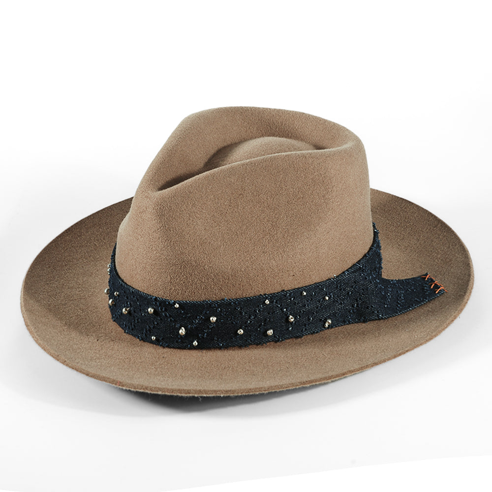 Vintage Fedora Felt(Includes All The Accessories)