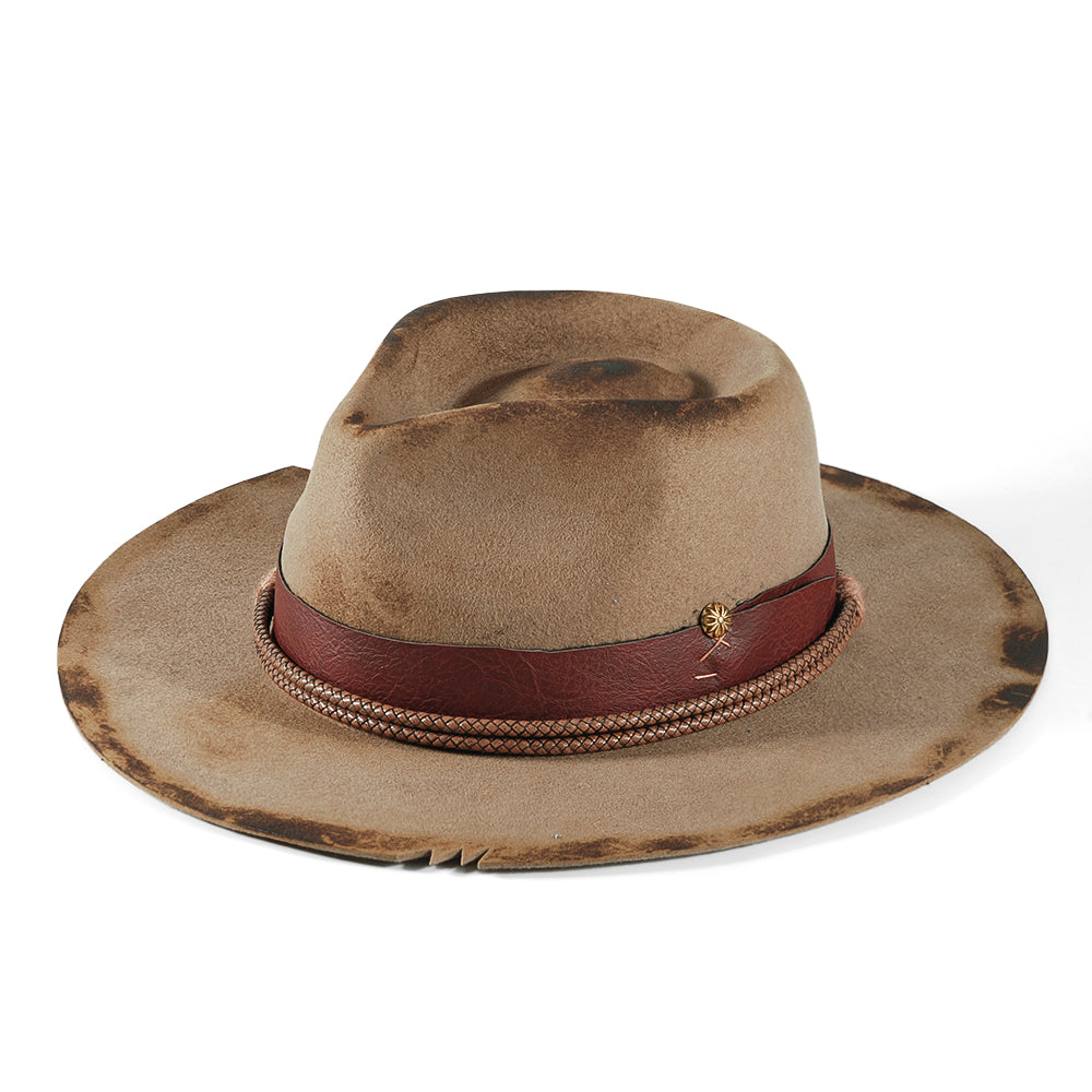 Vintage Fedora Felt(Includes All The Accessories)