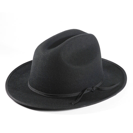 Open Road Felt Hat-Black