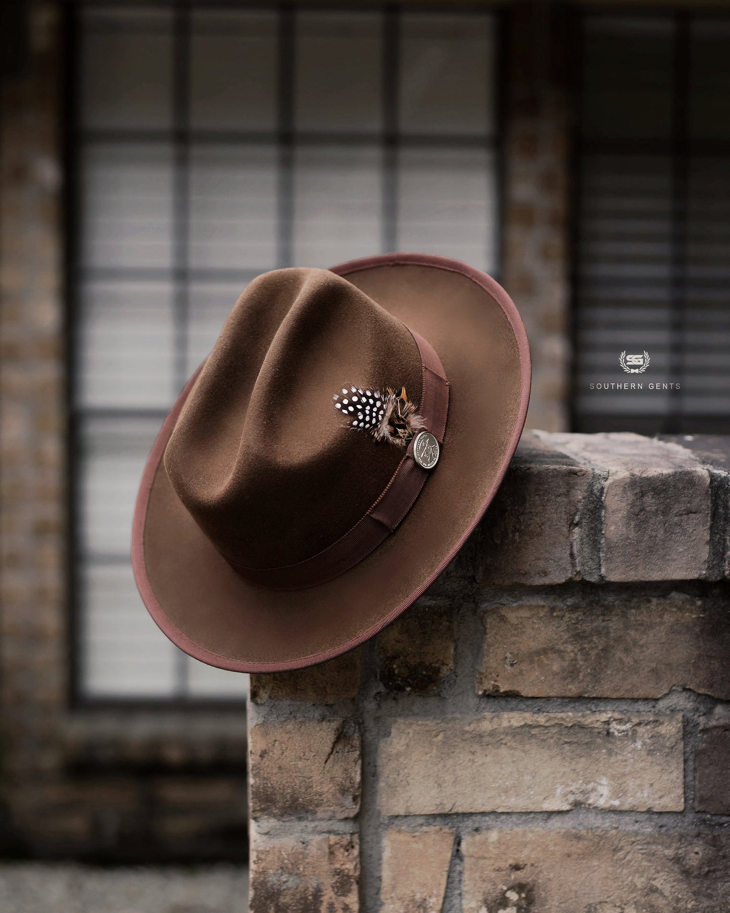 Miller Ranch Fedora Hat - Chocolate