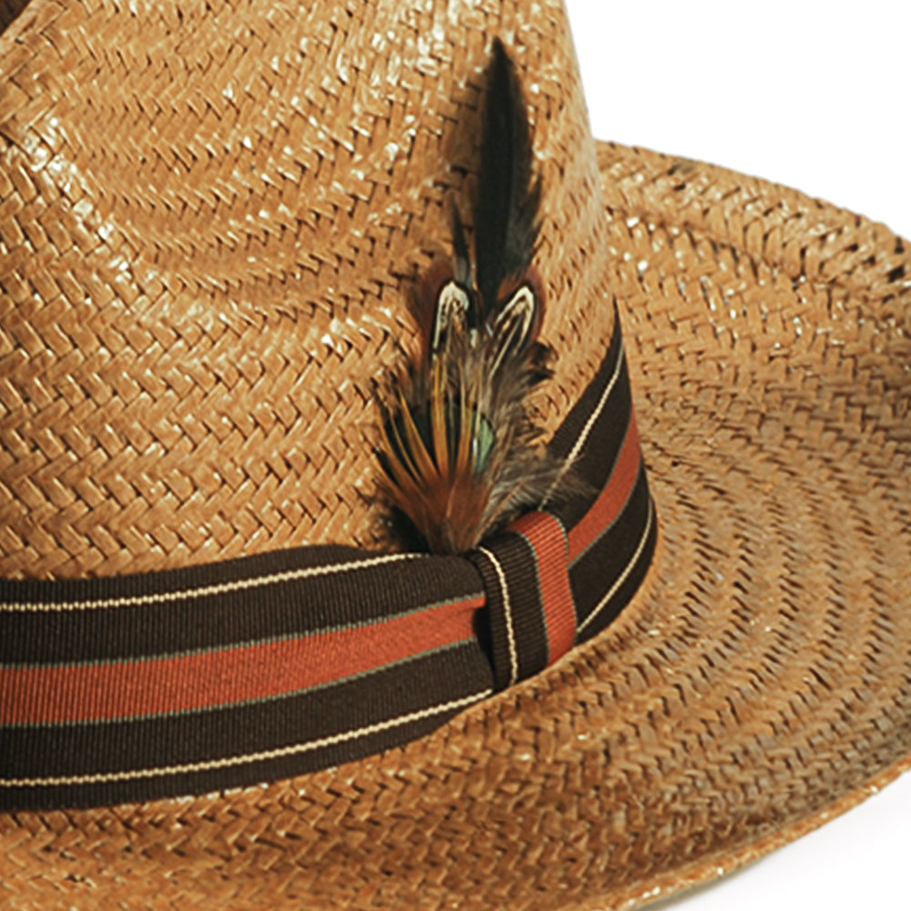 Miller Ranch Fedora Hat - Patriotic Straw(Includes All The Accessories)