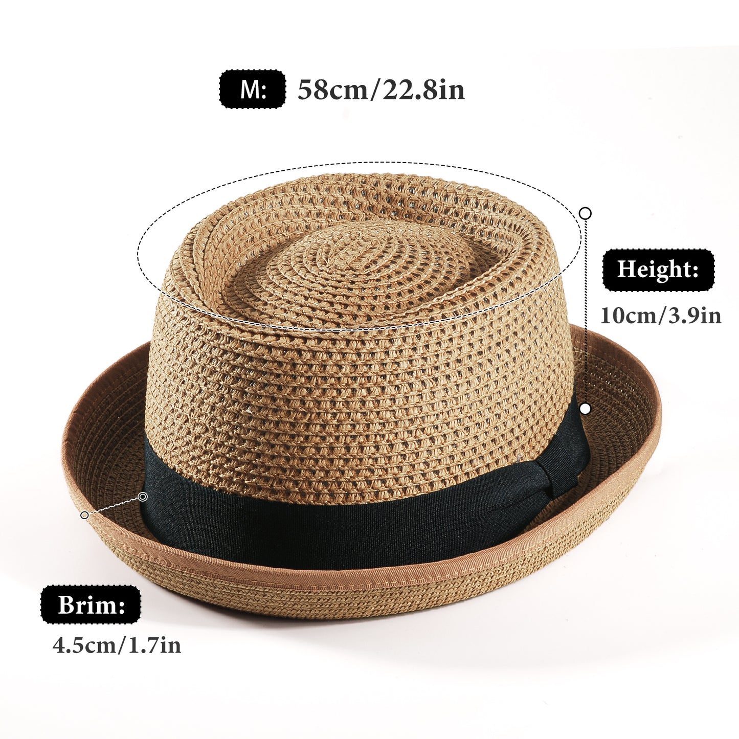 42nd Street Pork Pie Toyo Fedora