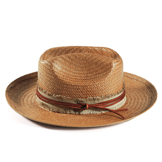 Miller Ranch Fedora Hat - Patriotic Straw(Includes All The Accessories)