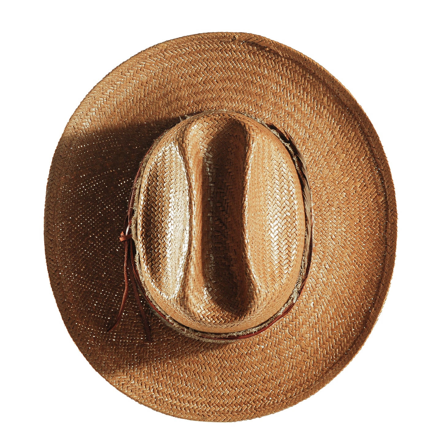 Miller Ranch Fedora Hat - Patriotic Straw(Includes All The Accessories)