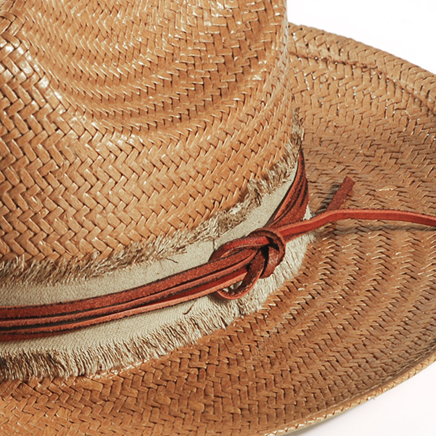 Miller Ranch Fedora Hat - Patriotic Straw(Includes All The Accessories)