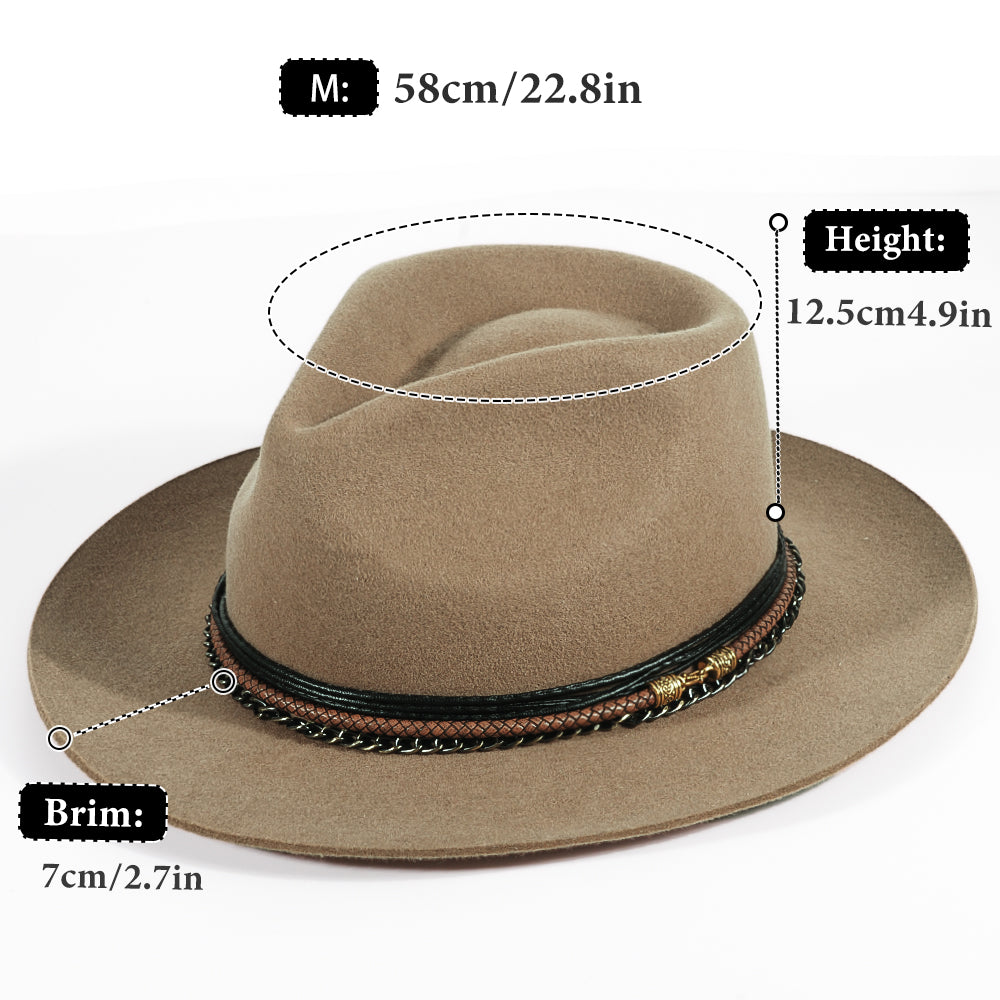 Fedora Hat-Khaki