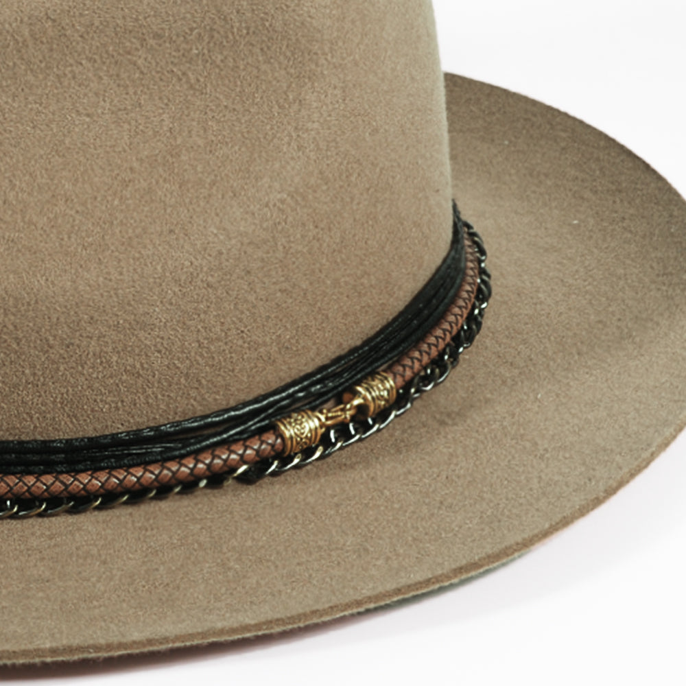 Fedora Hat-Khaki