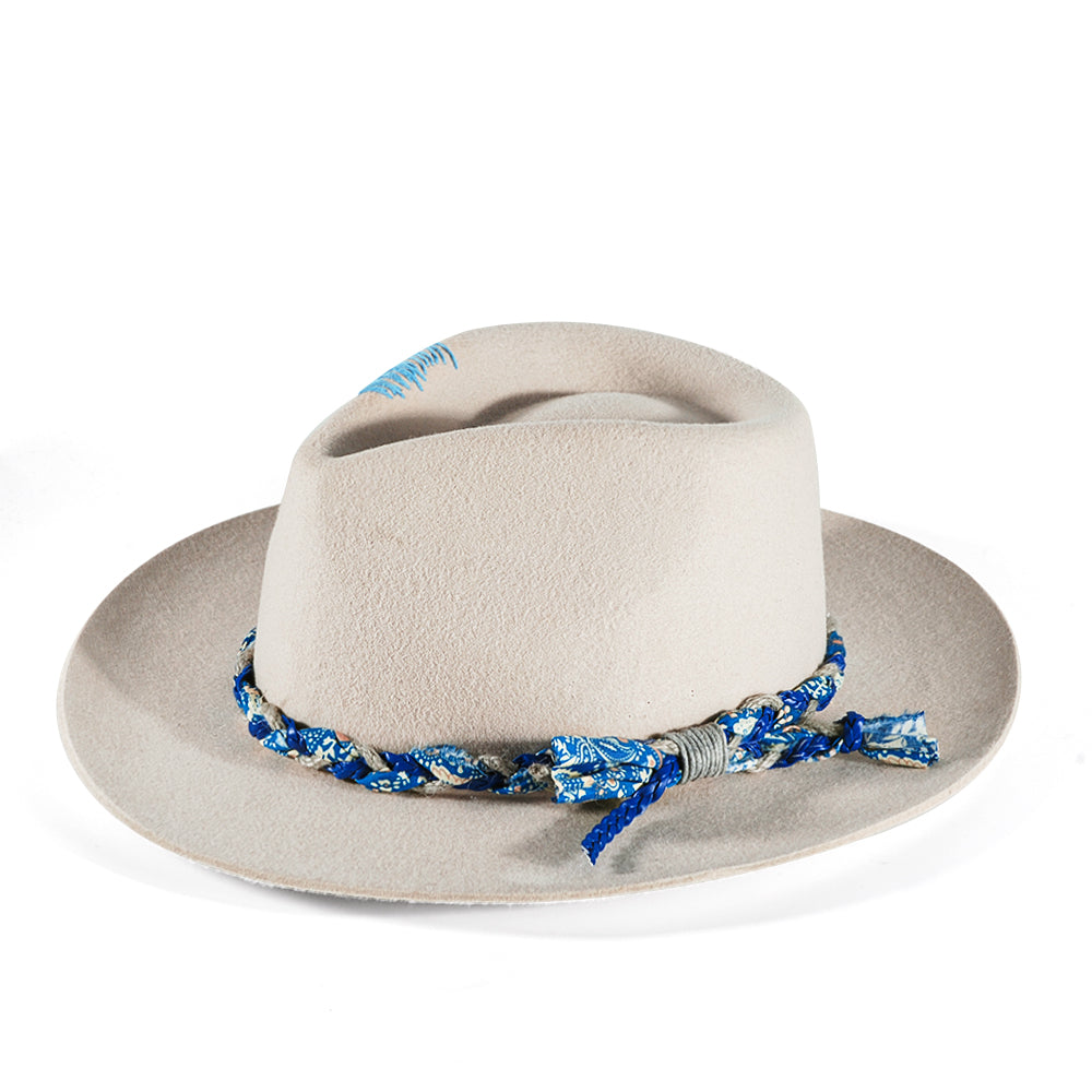 Vintage Fedora Felt(Includes All The Accessories)