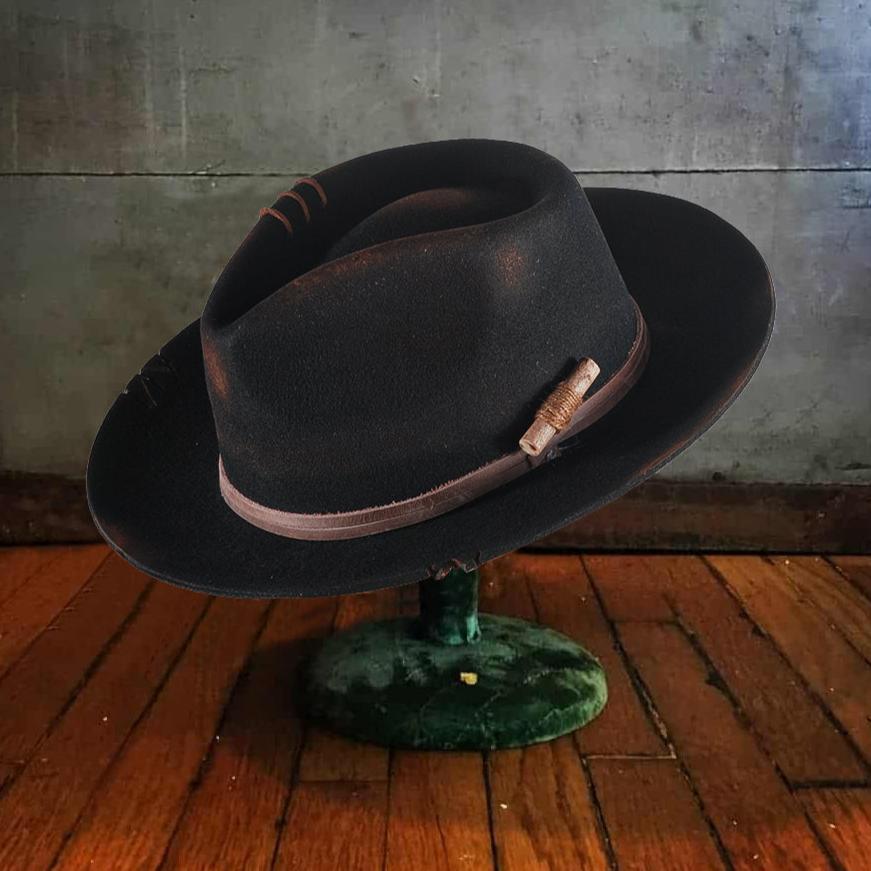 Vintage Fedora Felt(Includes All The Accessories)