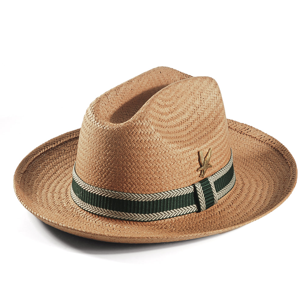 Straw Fedora Hat(Includes All The Accessories)