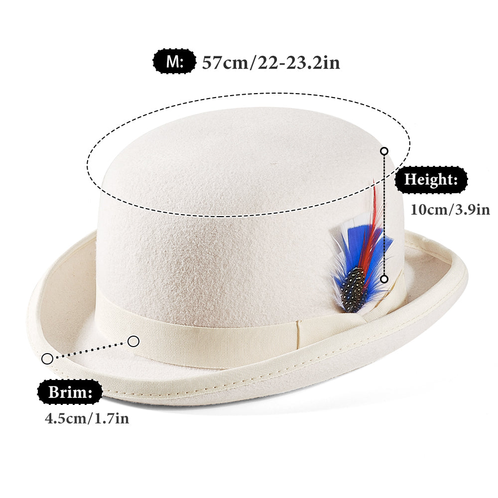 Round Felt Hat