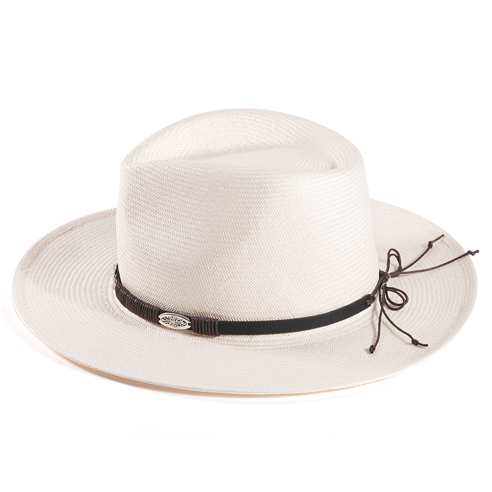 Handcrafted Panama Straw Hat-White