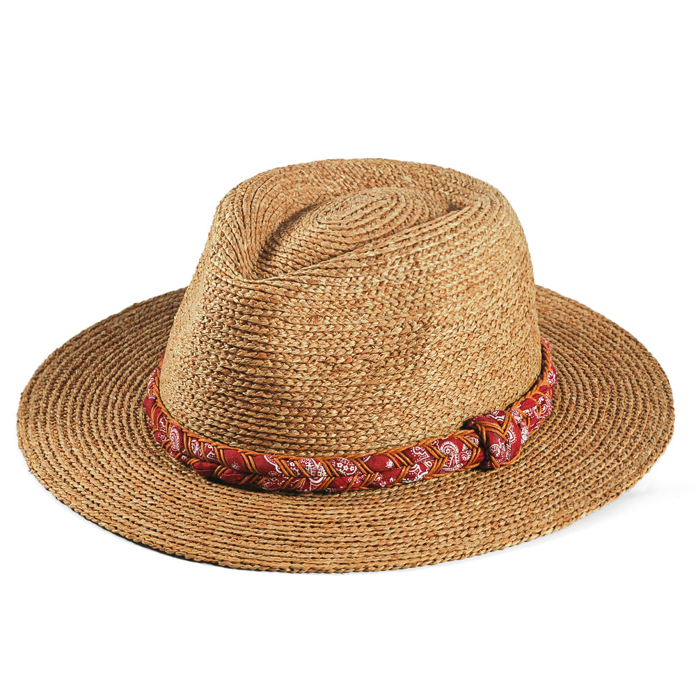 Straw Fedora Hat