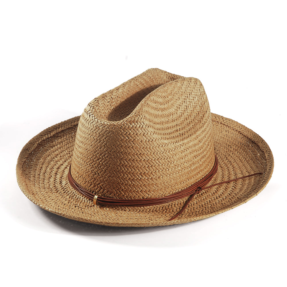 Miller Ranch Fedora Hat - Patriotic Straw