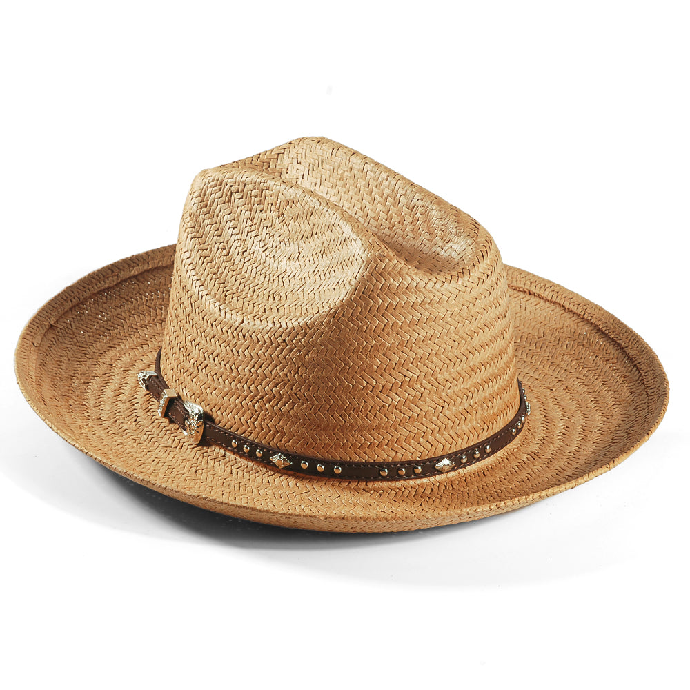 Miller Ranch Fedora Hat - Patriotic Straw(Includes All The Accessories)