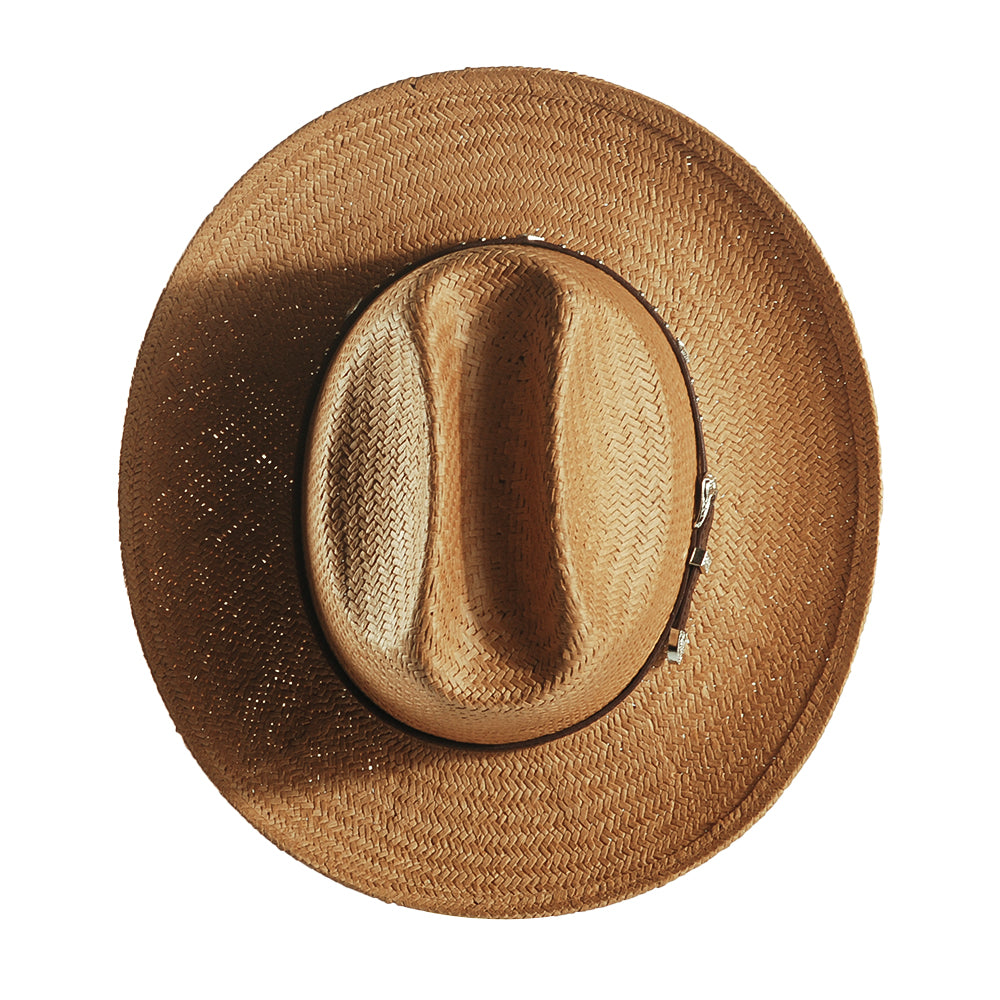 Miller Ranch Fedora Hat - Patriotic Straw(Includes All The Accessories)