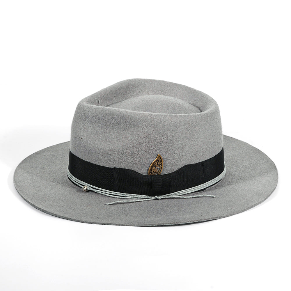 Fedora Felt Hat-Gray