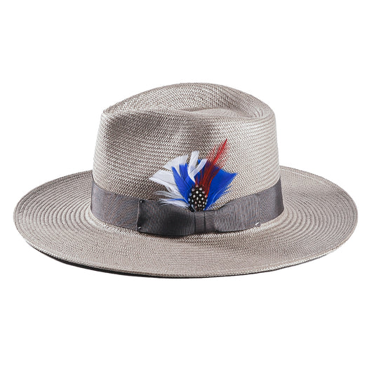 Fedora Feather Straw Hat