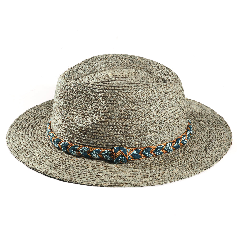 Straw Fedora Hat