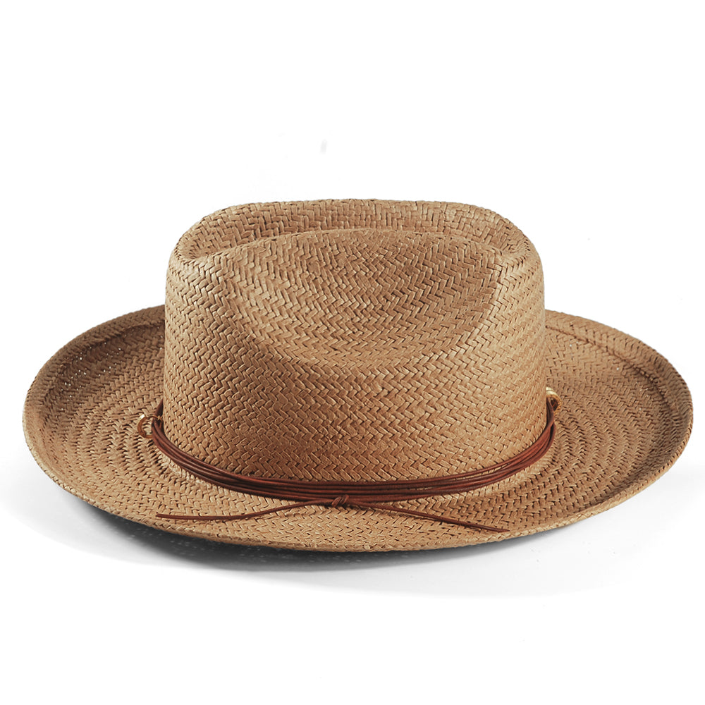 Miller Ranch Fedora Hat - Patriotic Straw