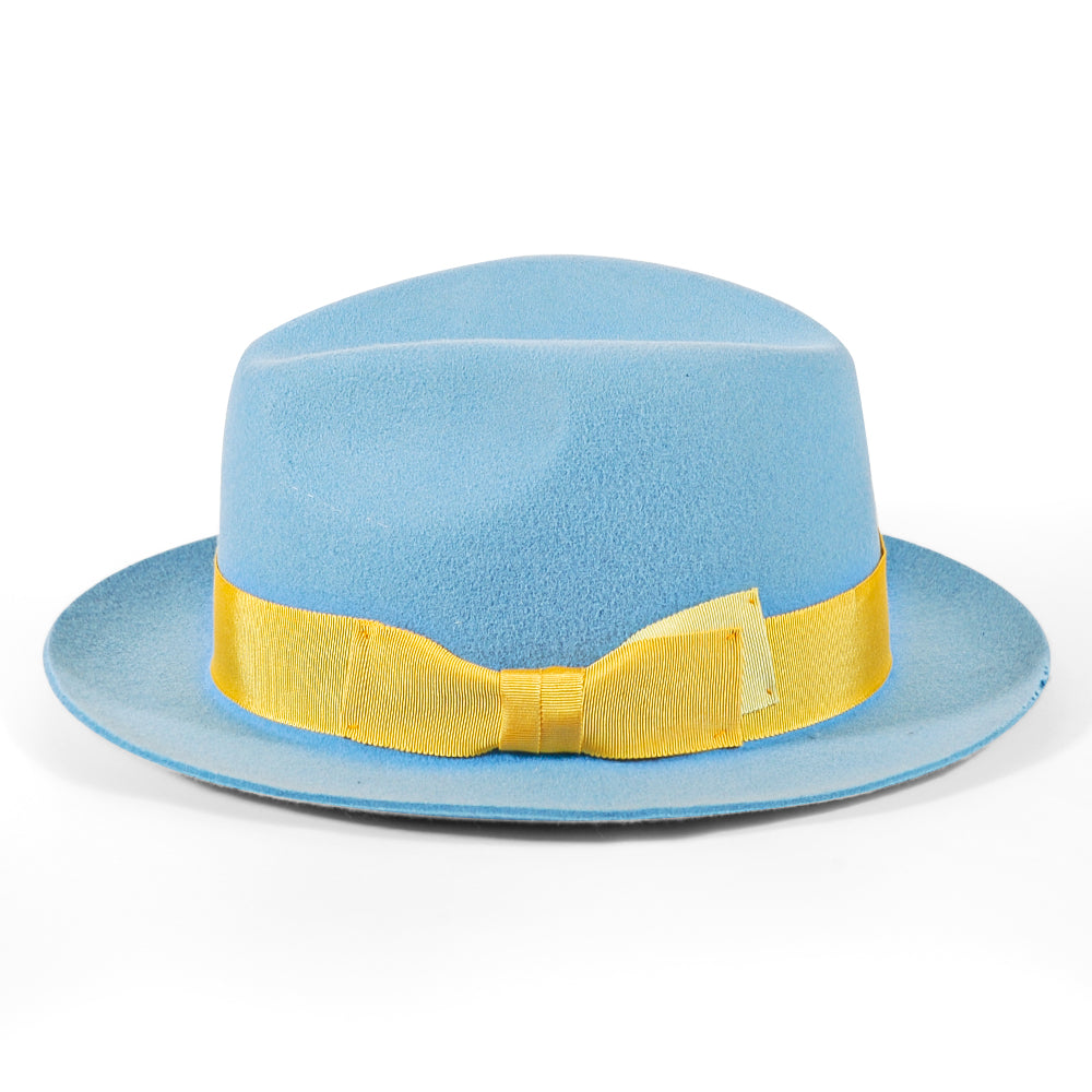 Fedora Felt Hat-Blue