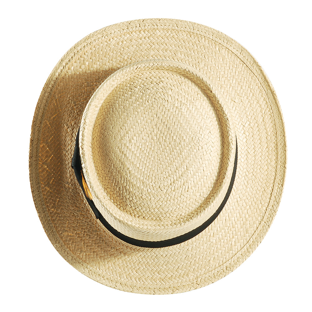 Handcrafted Straw Hat-Beige