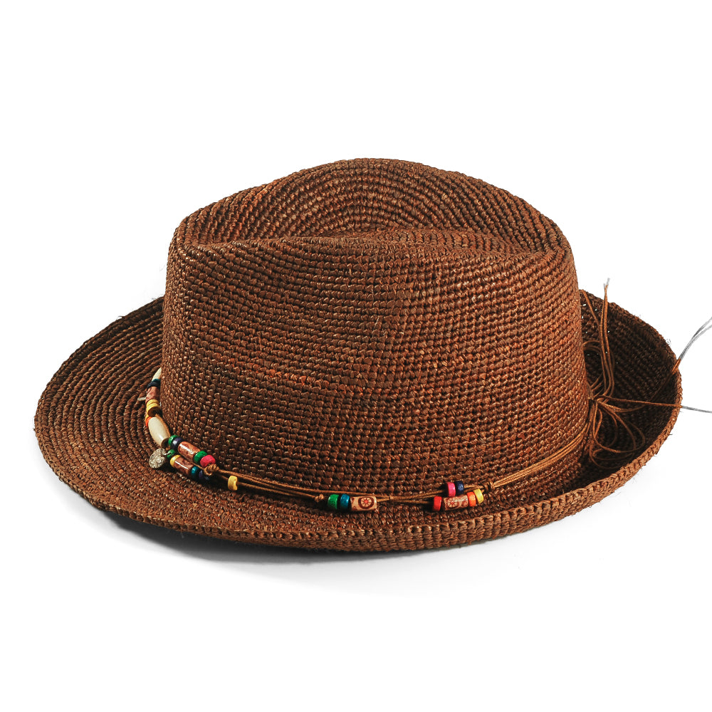 Straw Fedora Hat