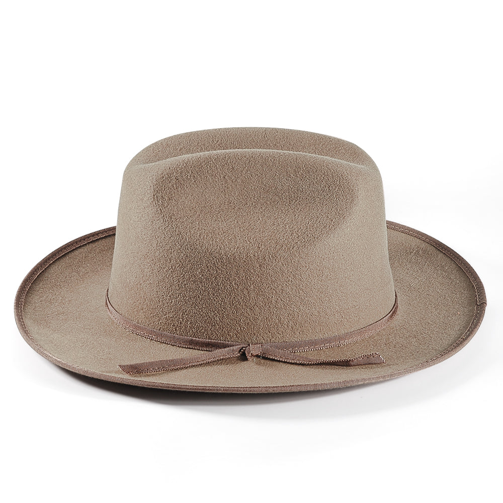 Open Road Felt Hat-Brown