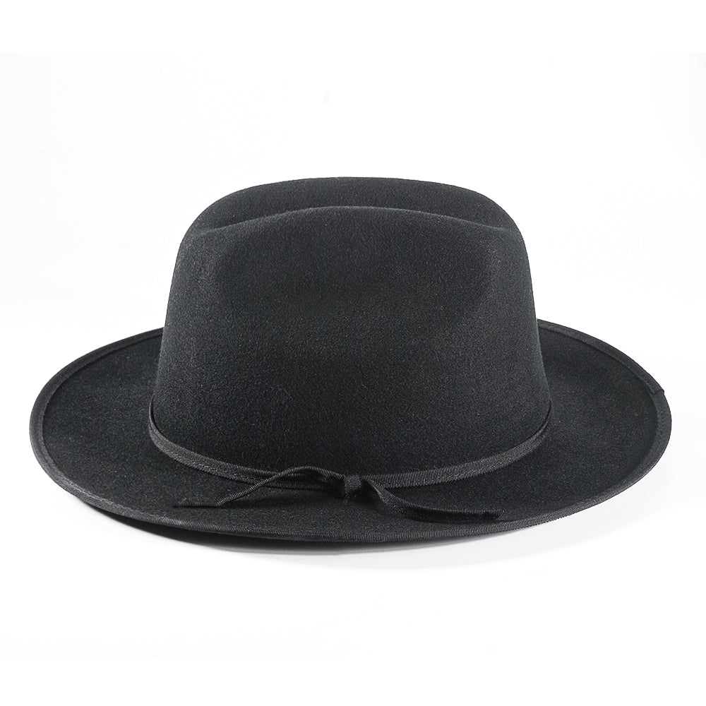 Open Road Felt Hat-Black