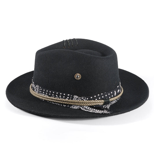 Vintage Fedora Felt(Includes All The Accessories)